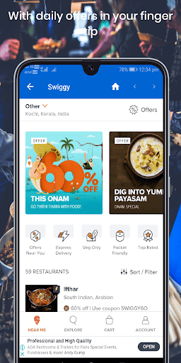 Order Food Online ekran görüntüsü