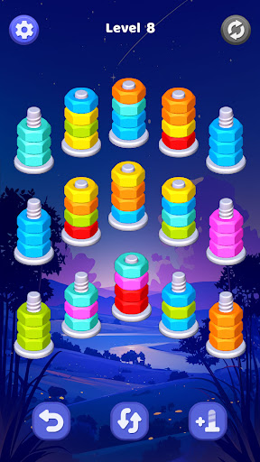 Nut Puzzle - Nut Sort Games ekran görüntüsü