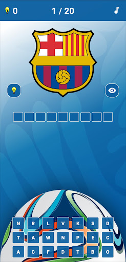 Football Clubs Logo Quiz ekran görüntüsü