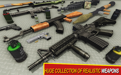Real Commando Fps Shooting ekran görüntüsü