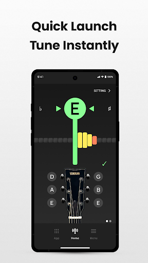 Yamaha Tuner for Guitar-Tuning ekran görüntüsü
