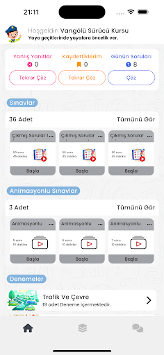 Vangölü Sürücü Kursu ekran görüntüsü