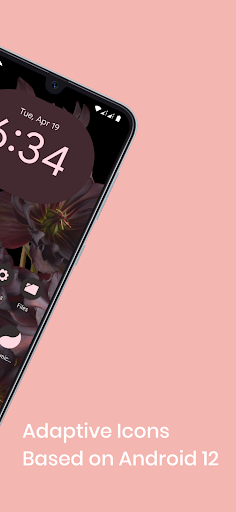 Material You Dynamic Icon pack ekran görüntüsü