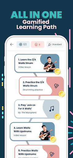 Kala: Learn Ukulele & Tuner ekran görüntüsü