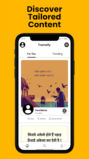 Frameify : Suvichar App ekran görüntüsü
