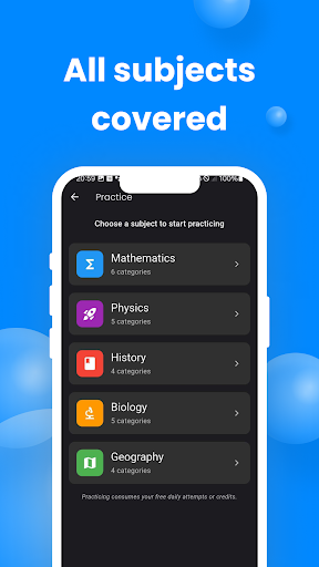 Tutor AI - math solver ekran görüntüsü