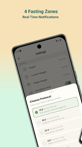 FastFlow: Fasting & Water App ekran görüntüsü