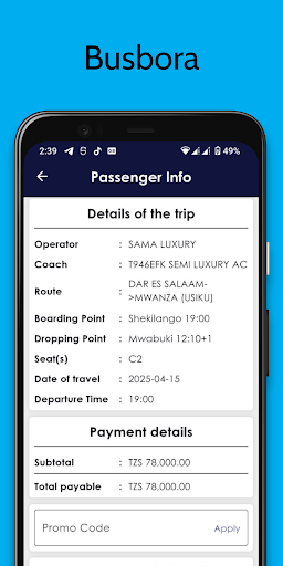 Busbora: Book Tickets Online ekran görüntüsü