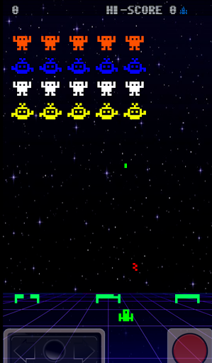 retro invaders ekran görüntüsü