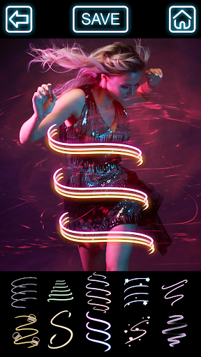 Neon Crown Photo Editor ekran görüntüsü