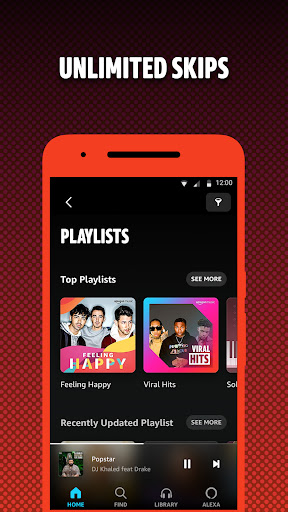 Amazon Music ekran görüntüsü