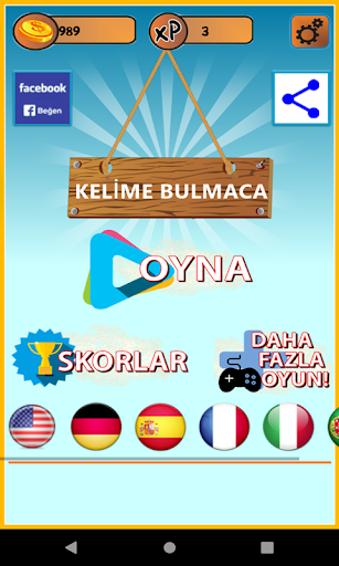 Kelime Bulmaca ekran görüntüsü