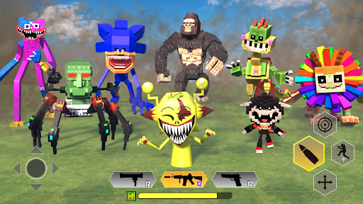 Shooter Sandbox Playground ekran görüntüsü