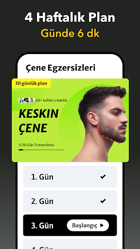 Çene Egzersizleri - Yüz yogası ekran görüntüsü