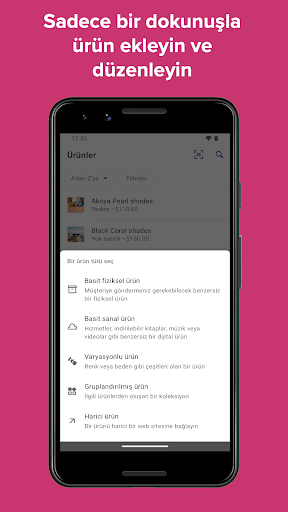 WooCommerce: Mağaza ve POS ekran görüntüsü