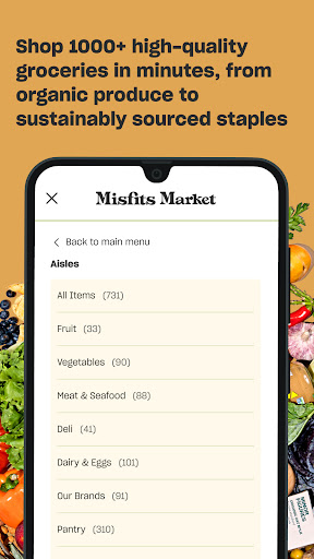 Misfits Market Grocery App ekran görüntüsü