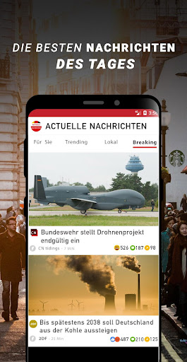 Eilmeldung Deutschland ekran görüntüsü