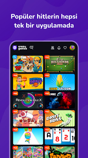 CrazyGames: 2500+ Oyun ekran görüntüsü