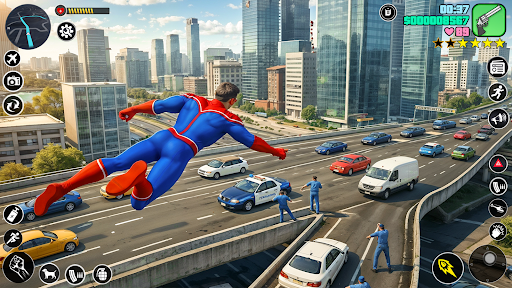 Spider Hero Fight Game ekran görüntüsü