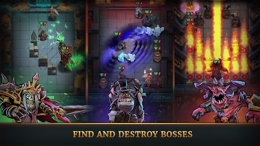 Demon Dungeons - Abyss Tactics ekran görüntüsü