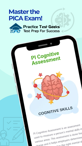 PI Cognitive Assessment Test ekran görüntüsü