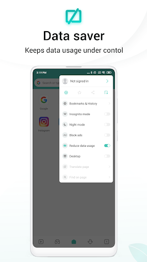 Mint Browser - Video download, ekran görüntüsü