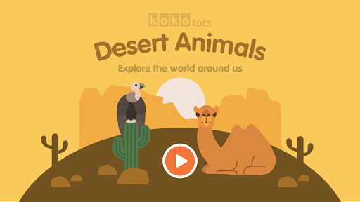 Learn Desert Animals for kids ekran görüntüsü