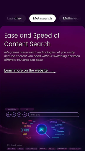 EMET Surf for TV ekran görüntüsü
