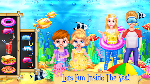 Beach Party Game for Kids ekran görüntüsü