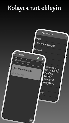 Günlük Notlar ekran görüntüsü