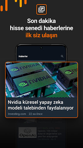 Investing.com: Borsa & Yatırım ekran görüntüsü