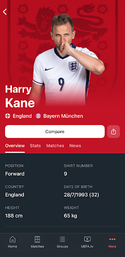 UEFA EURO & Nations League ekran görüntüsü