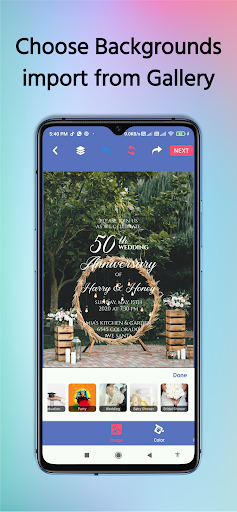 Invitation Card Maker Pro ekran görüntüsü