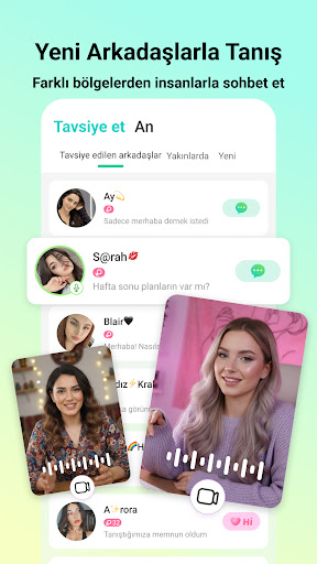 YoYo - Sesli sohbet odası ekran görüntüsü