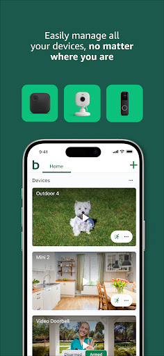 Blink Home Monitor ekran görüntüsü