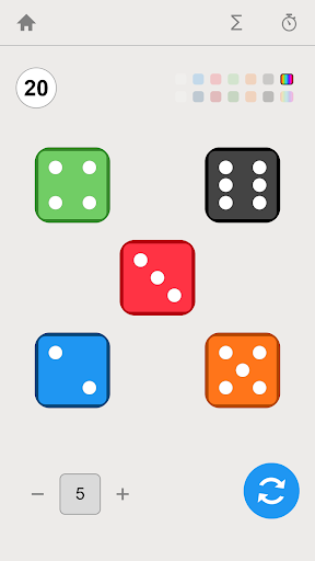 Dice Roller for Game Night ekran görüntüsü