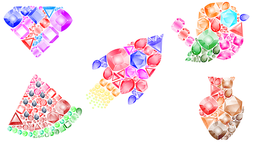 Gem Art Color By Number Book ekran görüntüsü