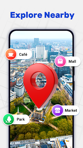 GPS navigasyon, harita, konum ekran görüntüsü