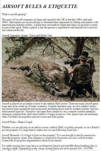 How to Play Airsoft ekran görüntüsü