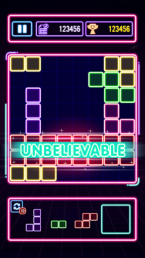 Block Neon Master: Puzzle Game ekran görüntüsü