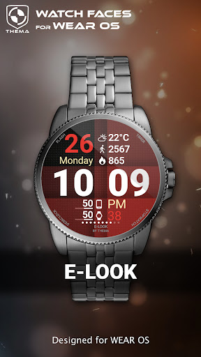 E-Look Watch Face ekran görüntüsü