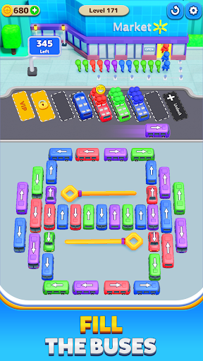 Bus Away: Color Puzzle ekran görüntüsü