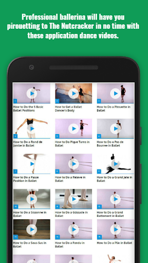 Ballet Dancing Lessons Guide ekran görüntüsü