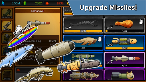 Missile Dude RPG : idle hero ekran görüntüsü