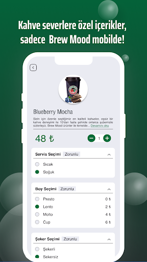 Brew Mood Coffee & Tea ekran görüntüsü