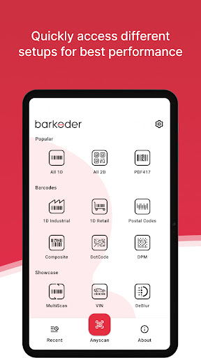 Barcode Scanner by barKoder ekran görüntüsü
