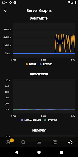 Plex Dash ekran görüntüsü