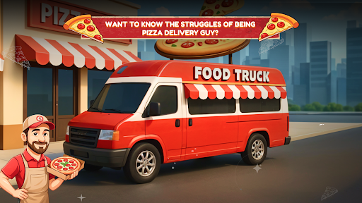 Pizza Delivery Game: Simulator ekran görüntüsü