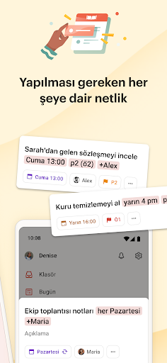 Todoist: To do list ve Takvim ekran görüntüsü