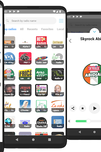 Radyo Fildişi Sahili ekran görüntüsü